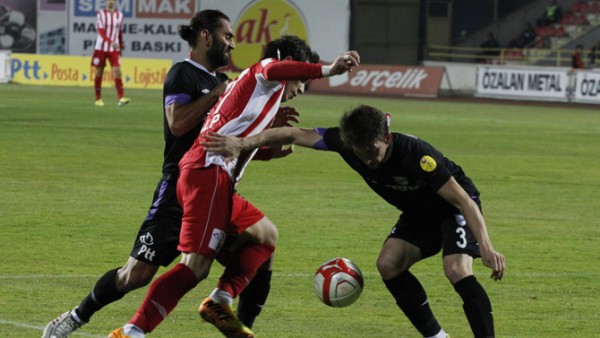 Orduspor deplasmanda bir baka